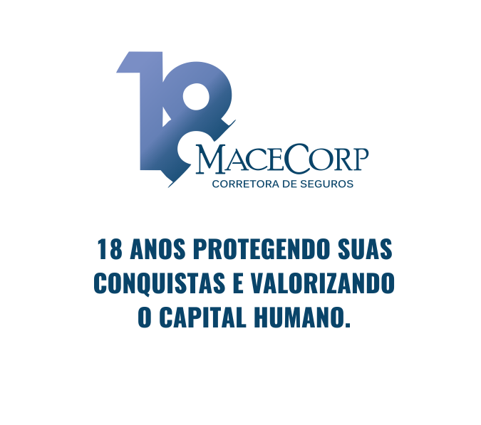 Selo 15 anos Macecorp